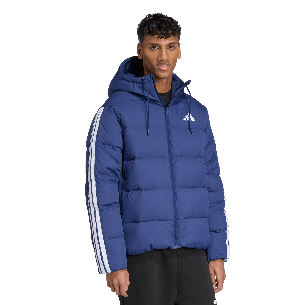 ADIDAS - Essentials CLIMAWARM Giacca Piumino Con Cappuccio 3 Strisce - Uomo - image 11