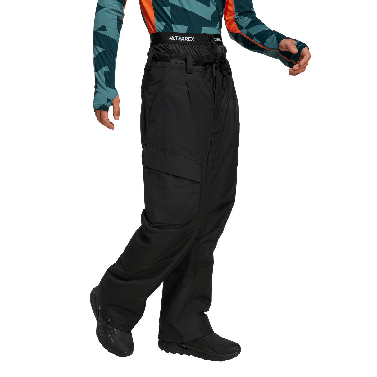 ADIDAS - Pantaloni TERREX Xploric 2 Layer Insulated CLIMAPROOF - Uomo - Black - image 4
