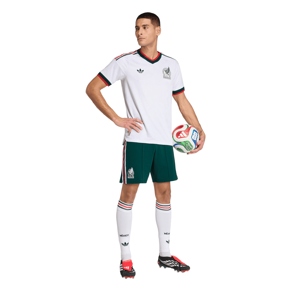 ADIDAS - Mexico 26 Away Authentic Jersey - Uomo - White - image 6