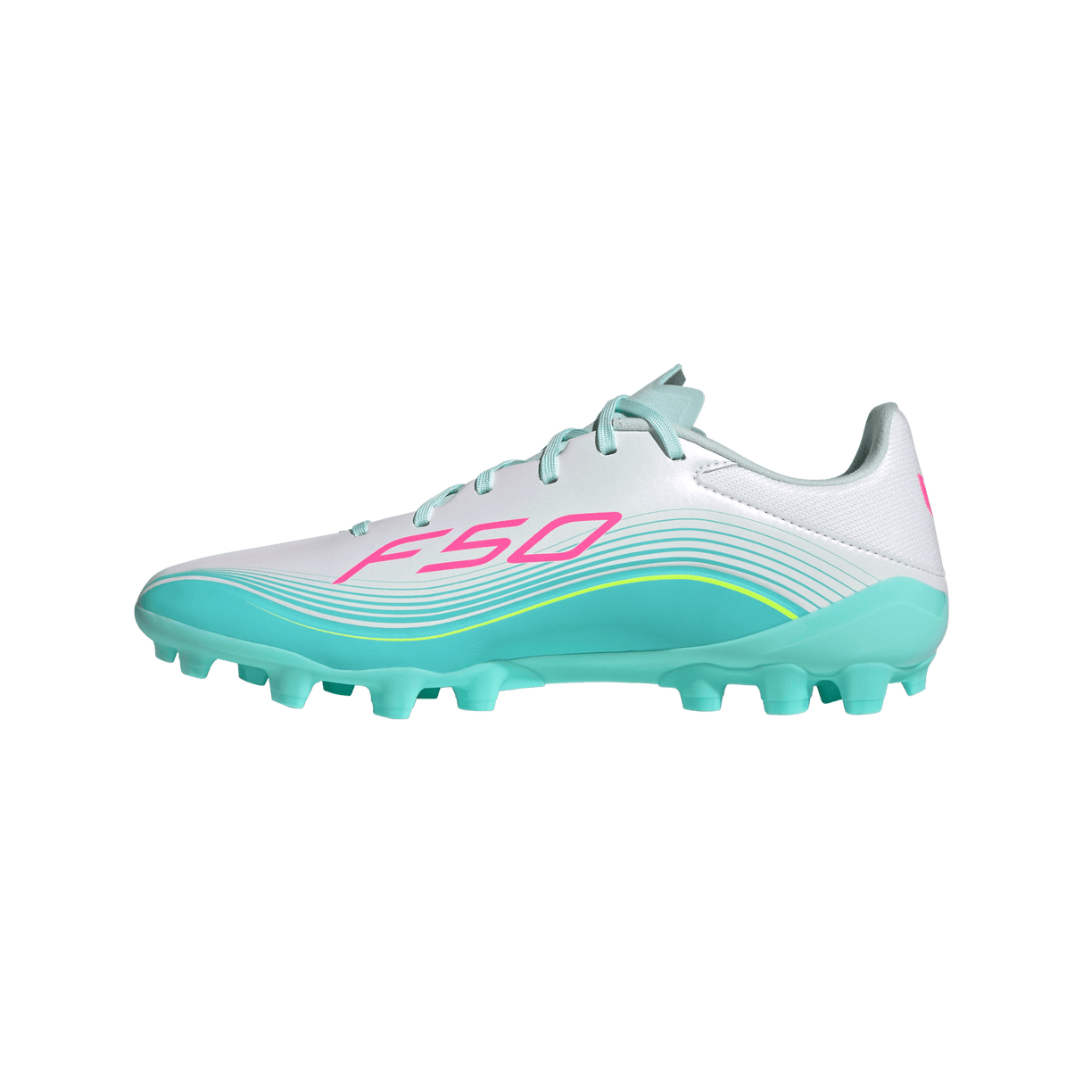ADIDAS - F50 Messi League Artificial Grass Football Boots - White - image 4