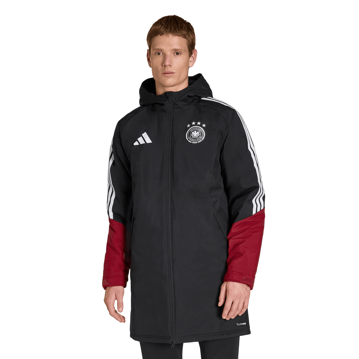 ADIDAS - Germany 26 Tiro Stadium Parka - Uomo - Black - image 2