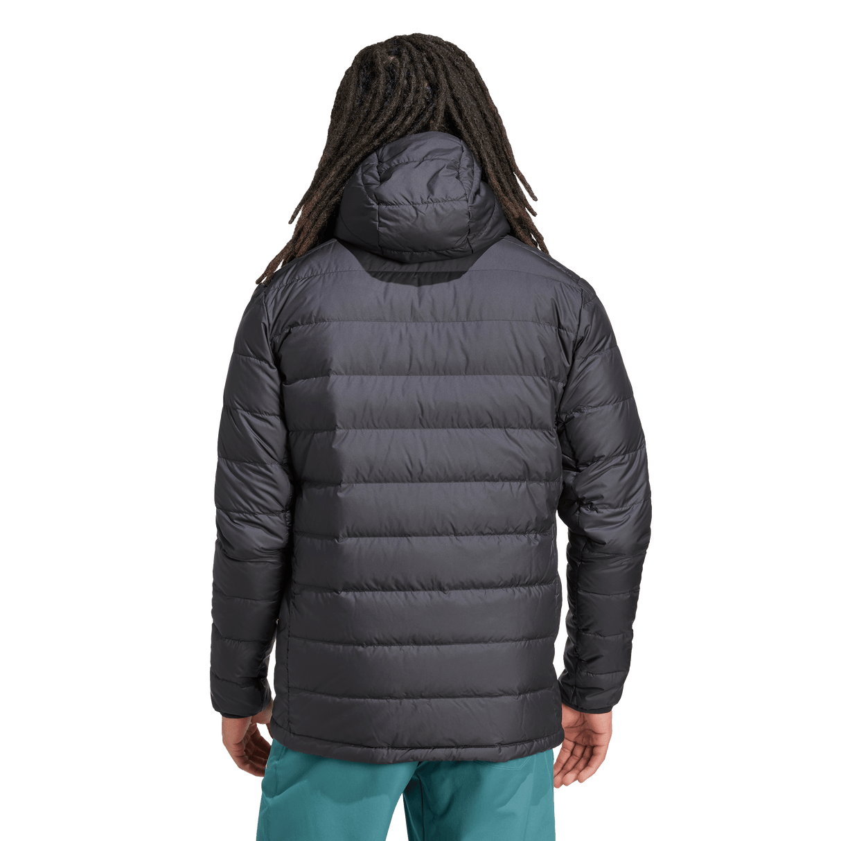 ADIDAS - Giacca TERREX Multi Light Down CLIMAWARM Hooded - Uomo - Black - image 3