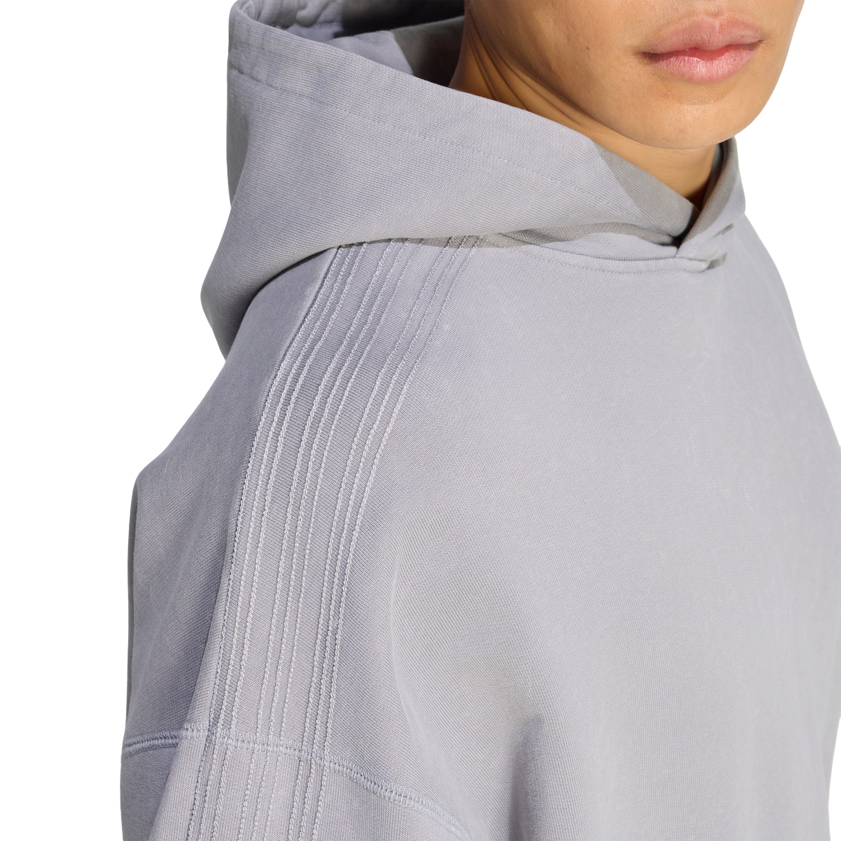 ADIDAS - Amg Washed Hoodie - Uomo - Grey - image 6