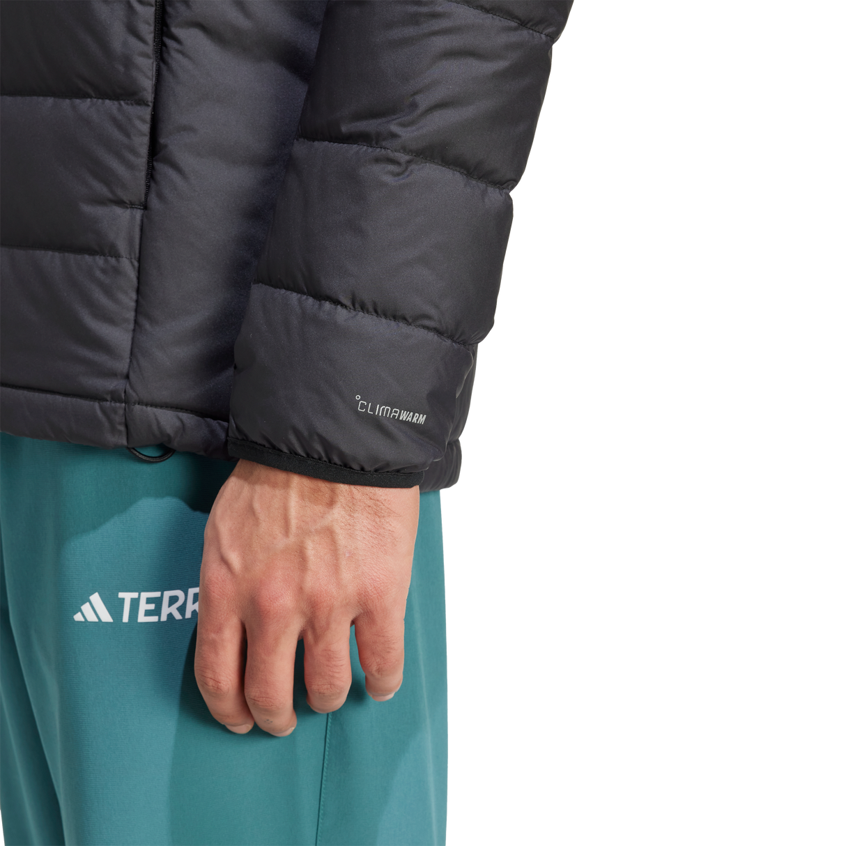 ADIDAS - Giacca TERREX Multi Light Down CLIMAWARM Hooded - Uomo - Black - image 5