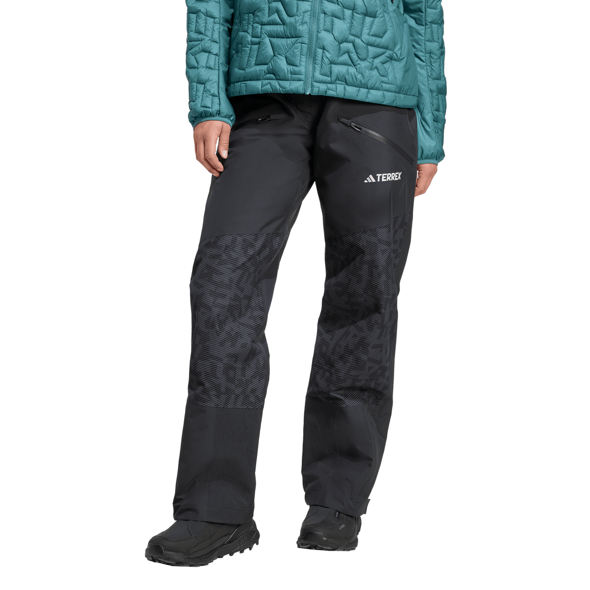 ADIDAS - TERREX Xperior Hybrid PRIMEKNIT CLIMAPROOF Pants - Donna - Black - image 2