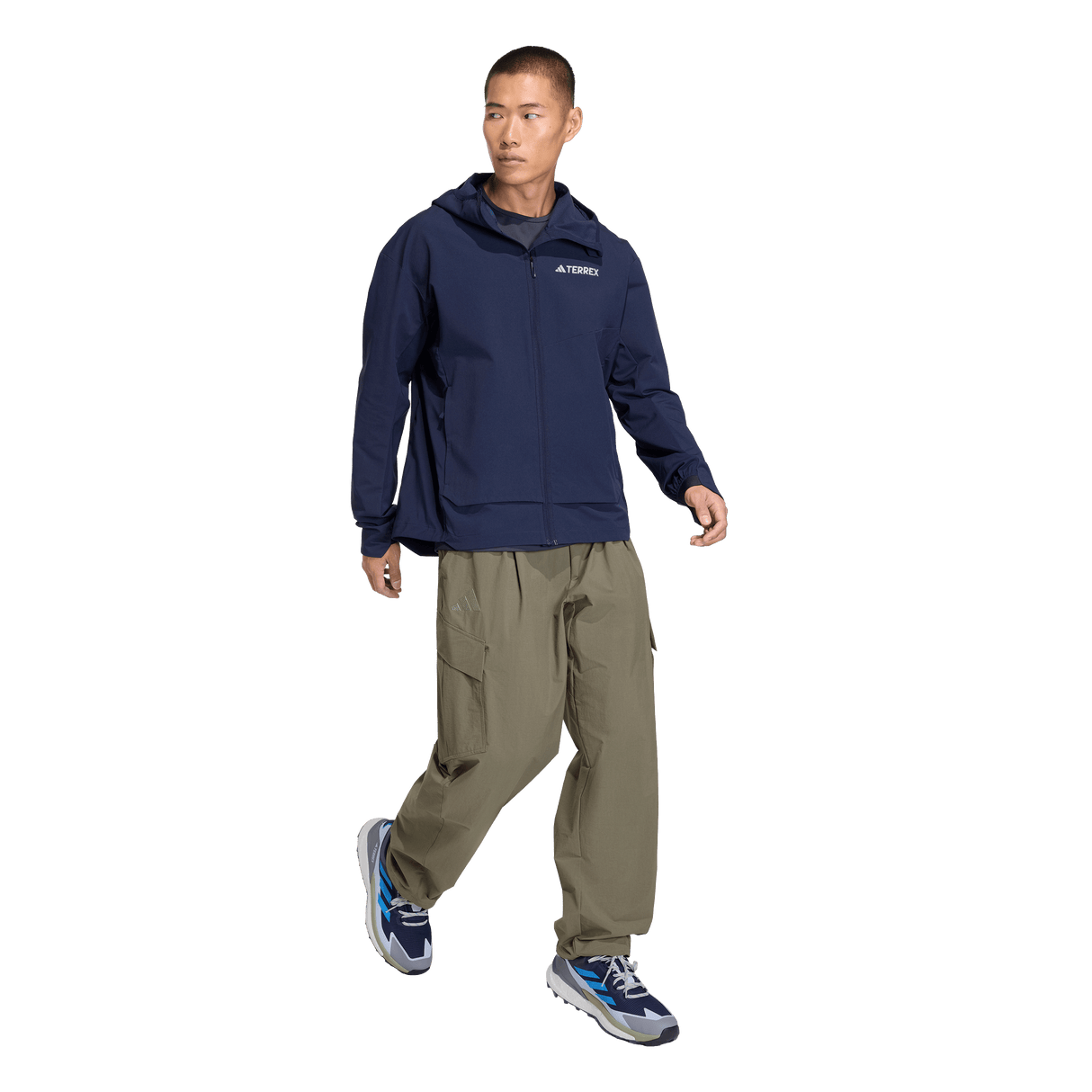 ADIDAS - Giacca TERREX Multi Softshell - Uomo - Blue - image 4