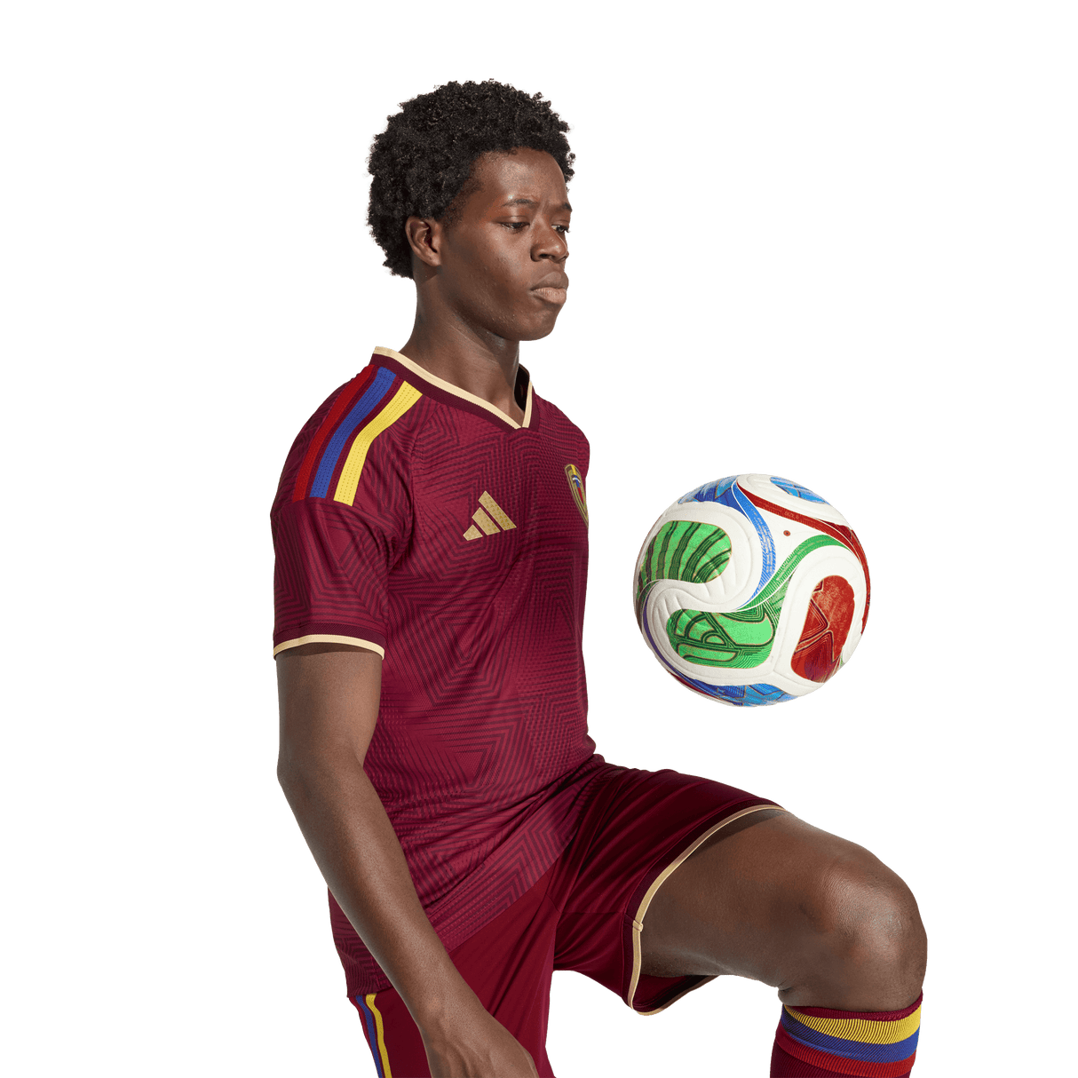 ADIDAS - Venezuela 26 Home Authentic Jersey - Uomo - Black - image 7