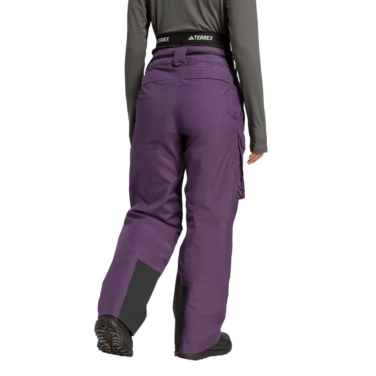 ADIDAS - Pantaloni Isolanti TERREX Xploric 2 Layer CLIMAPROOF - Donna - Purple - image 3