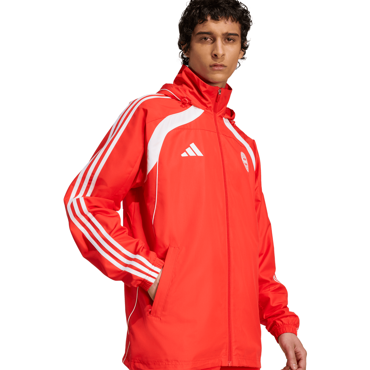 ADIDAS - Fc Bayern Munich Ubp Windbreaker - Uomo - Red - image 5
