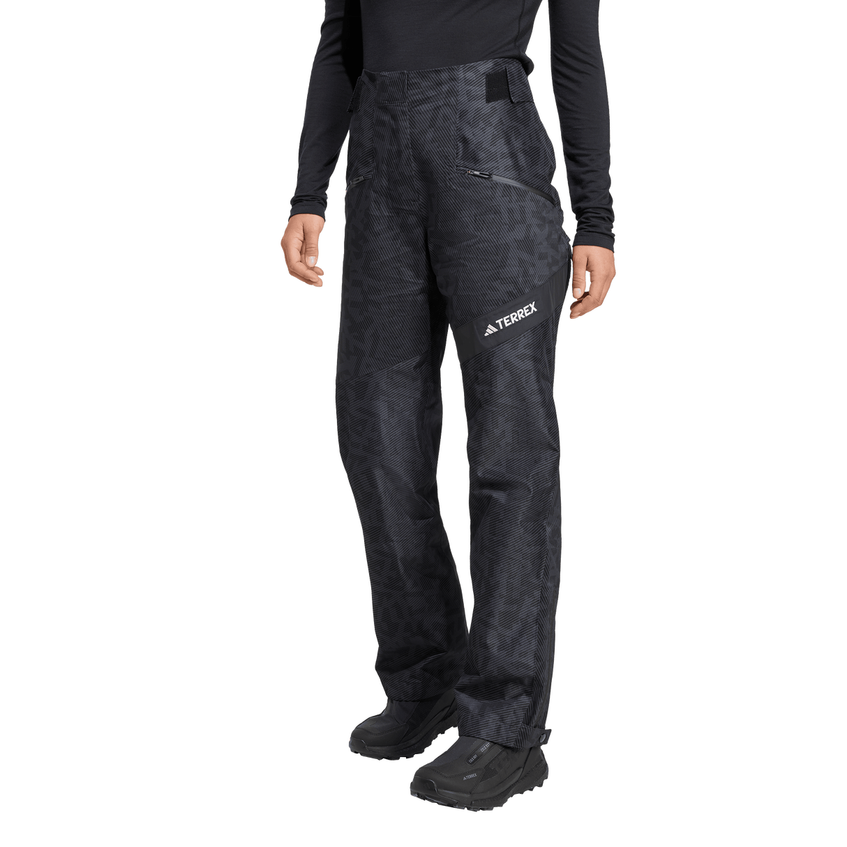 ADIDAS - TERREX Techrock 2.5 Layer PRIMEKNIT CLIMAPROOF+ Tour Pants - Donna - Black - image 2