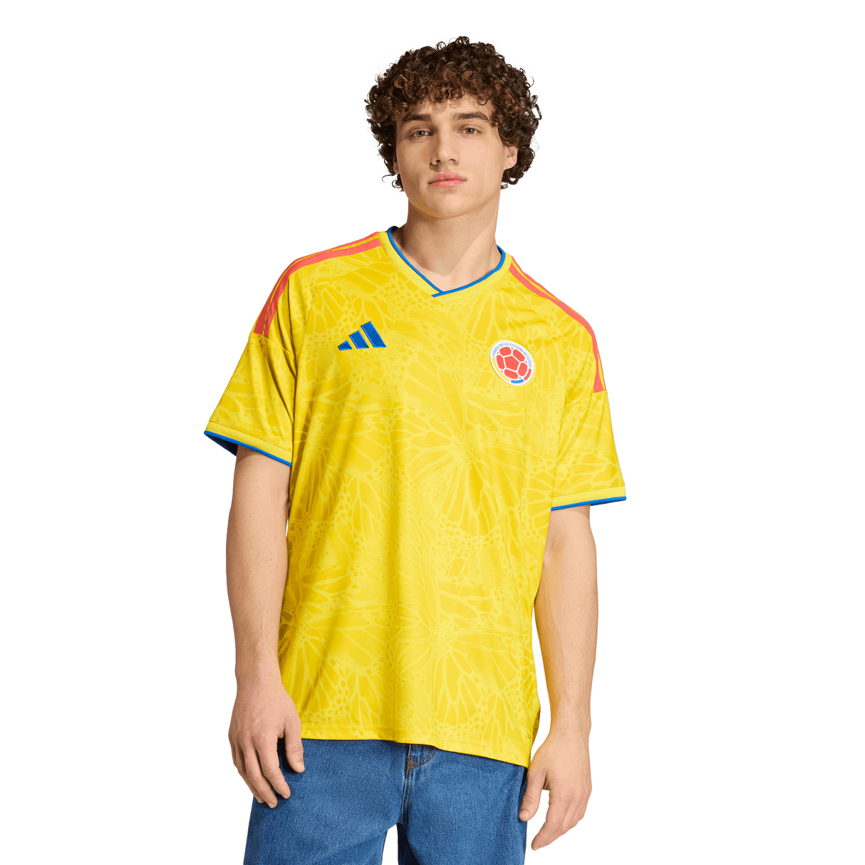 ADIDAS - Maglia Home Colombia 26 - Uomo - Yellow - image 3