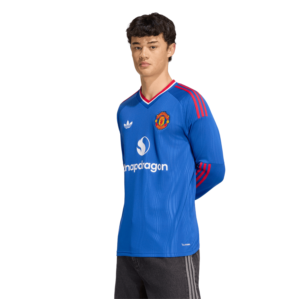 ADIDAS - Manchester United 26/27 Away Jersey Long Sleeve - Uomo - Blue - image 3