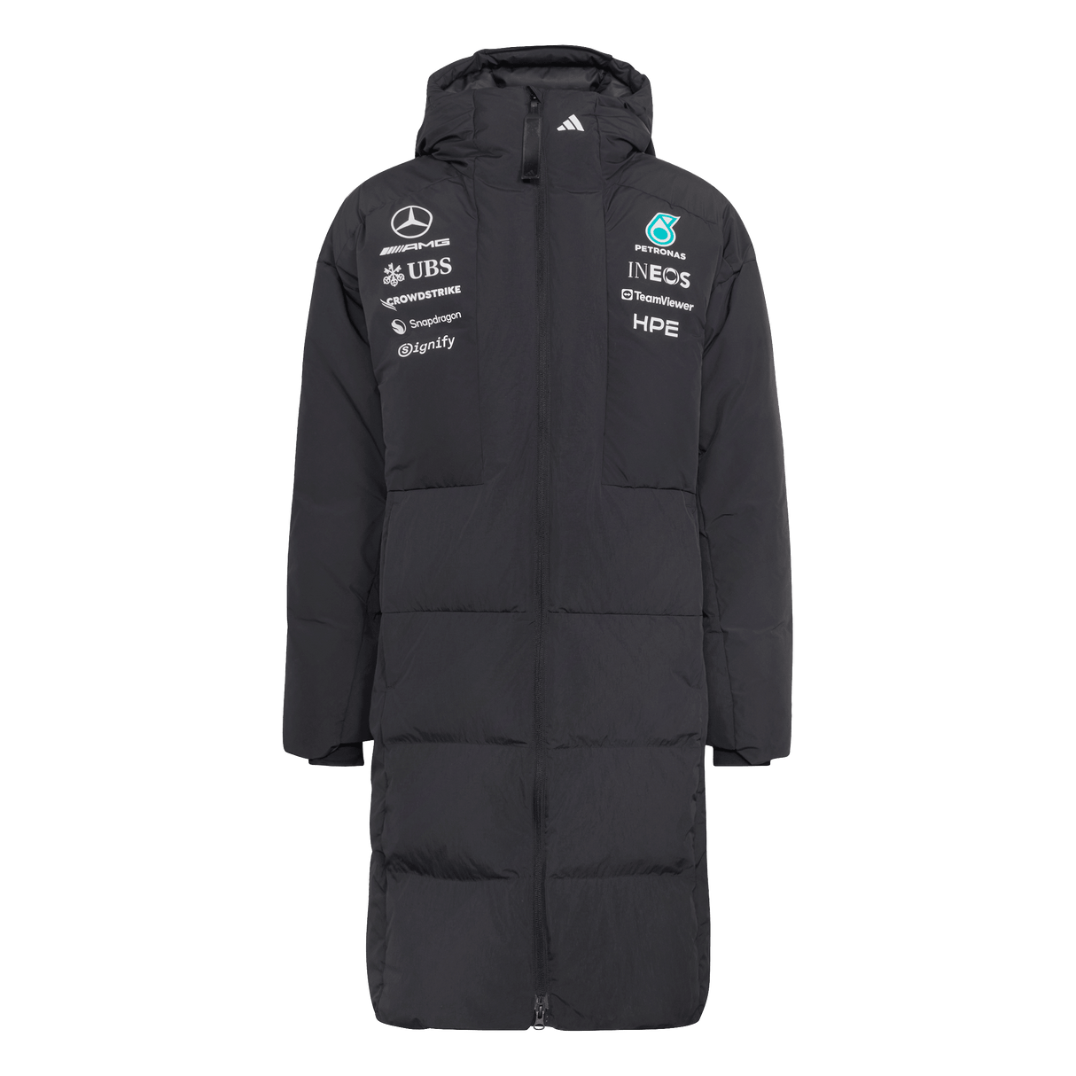 ADIDAS - Giacca Invernale Mercedes-Amg Petronas Formula 1 Team Engineers - Uomo - Black - image 1