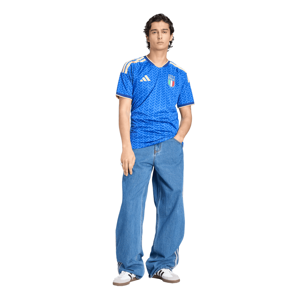 ADIDAS - Italia 26 Maglia Home - Uomo - Blue - image 5