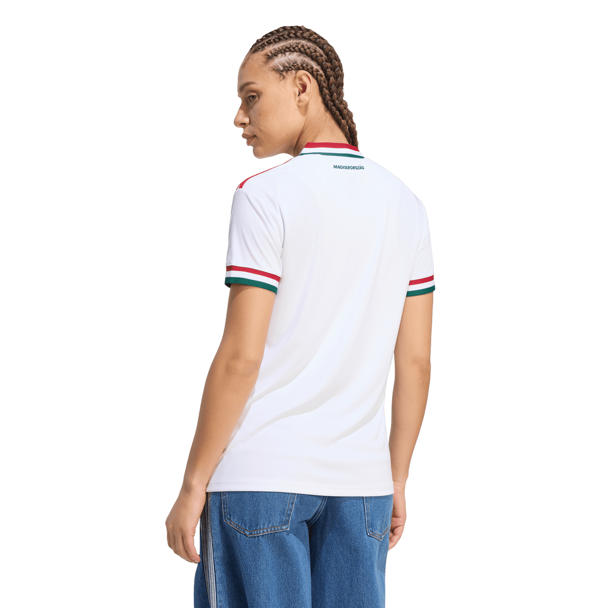 ADIDAS - Hungary 26 Away Jersey - Donna - White - image 4