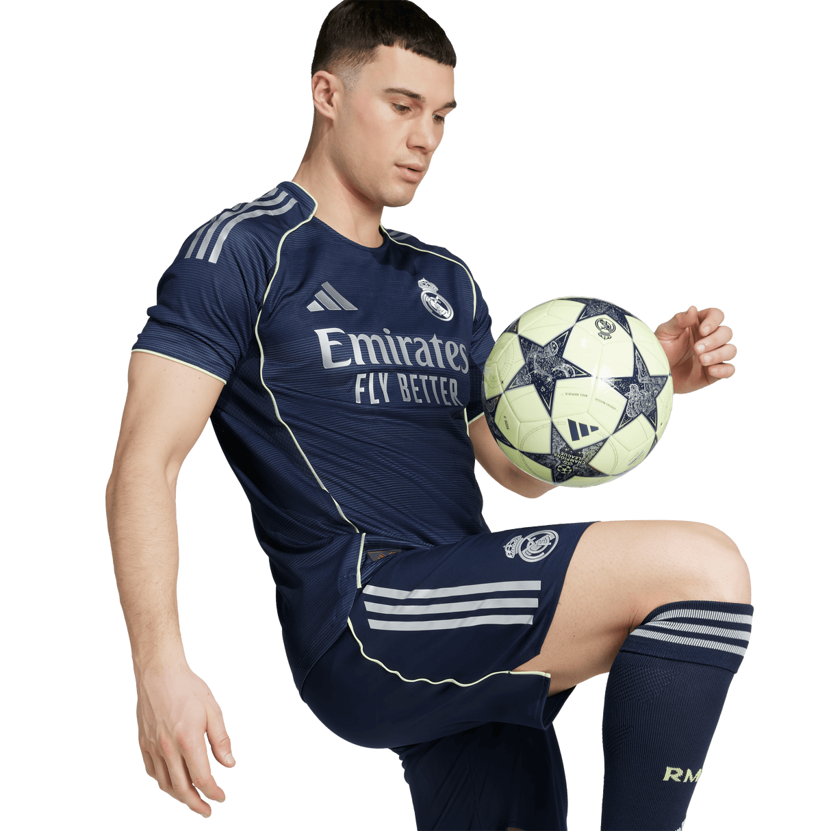 ADIDAS - Maglia Away Autentica Real Madrid 25/26 - Uomo - Blue - image 7