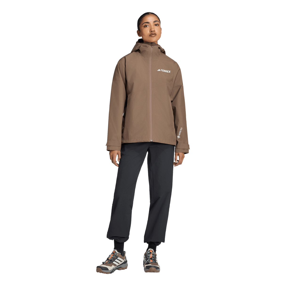 ADIDAS - TERREX Xperior 2 Layer GORE-TEX Performance Jacket - Donna - Brown - image 5