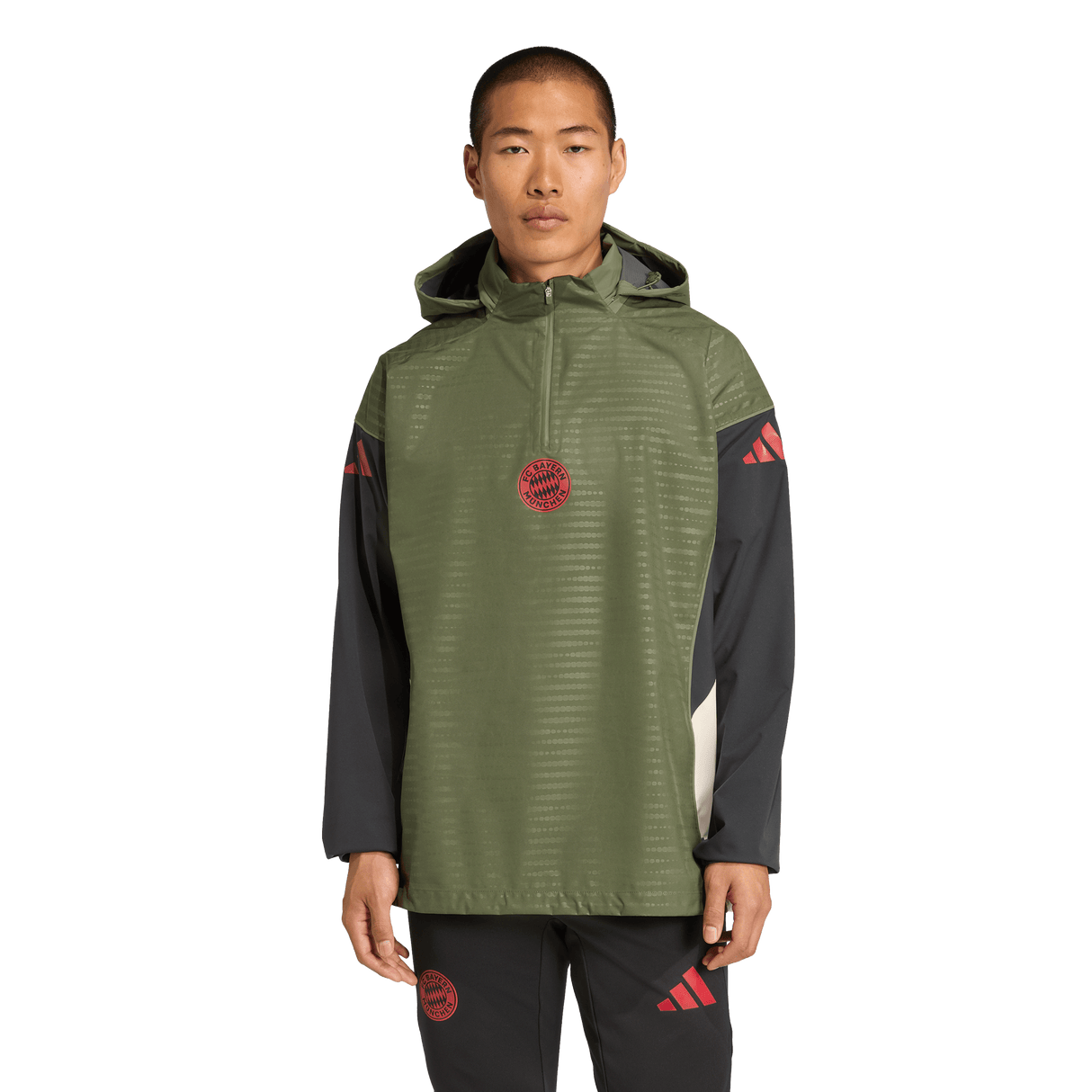 ADIDAS - Fc Bayern 2025/2026 Tiro25 European Pro Rain Top - Uomo - Green - image 2