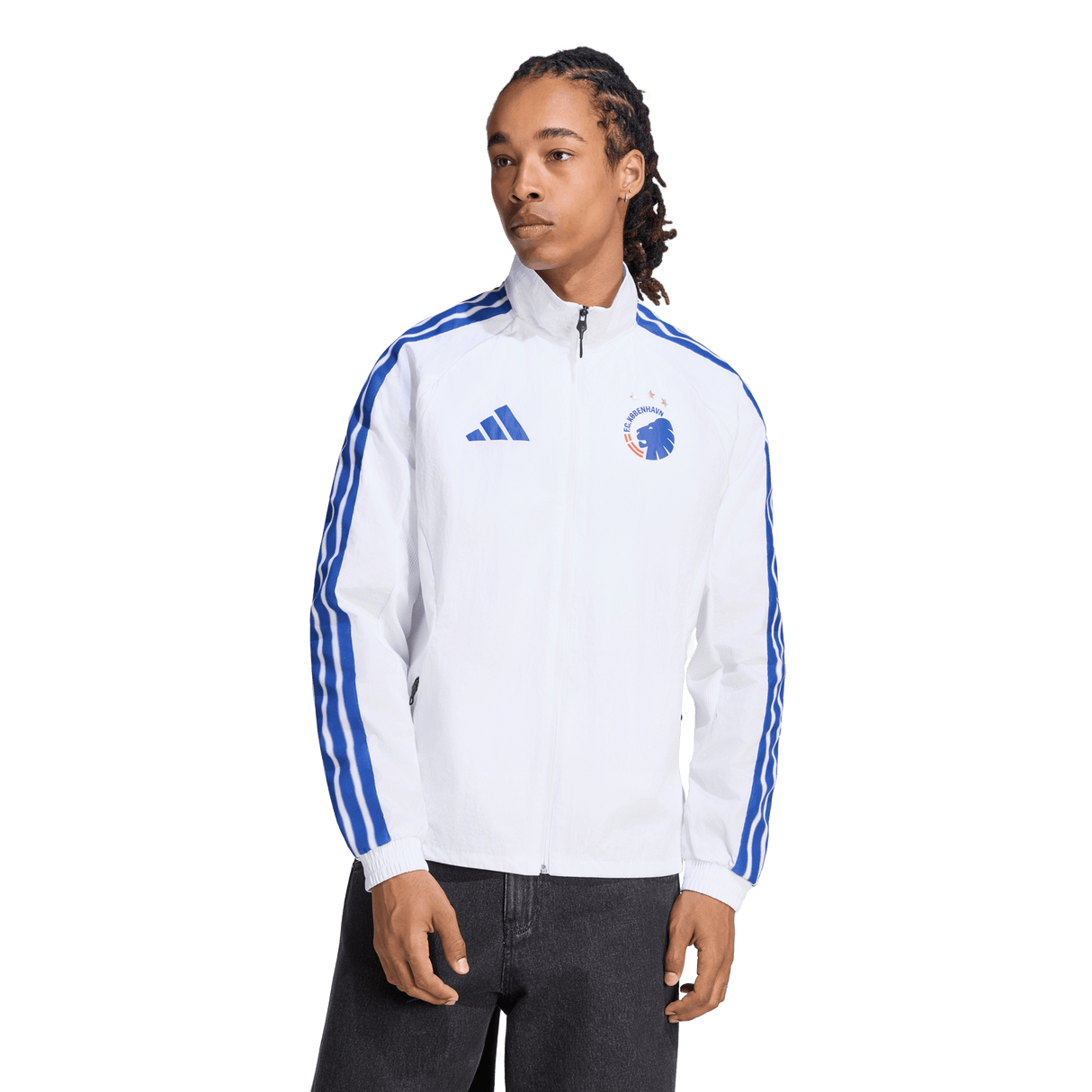 ADIDAS - Fc Copenhagen Home Anthem Jacket - Uomo - White - image 2
