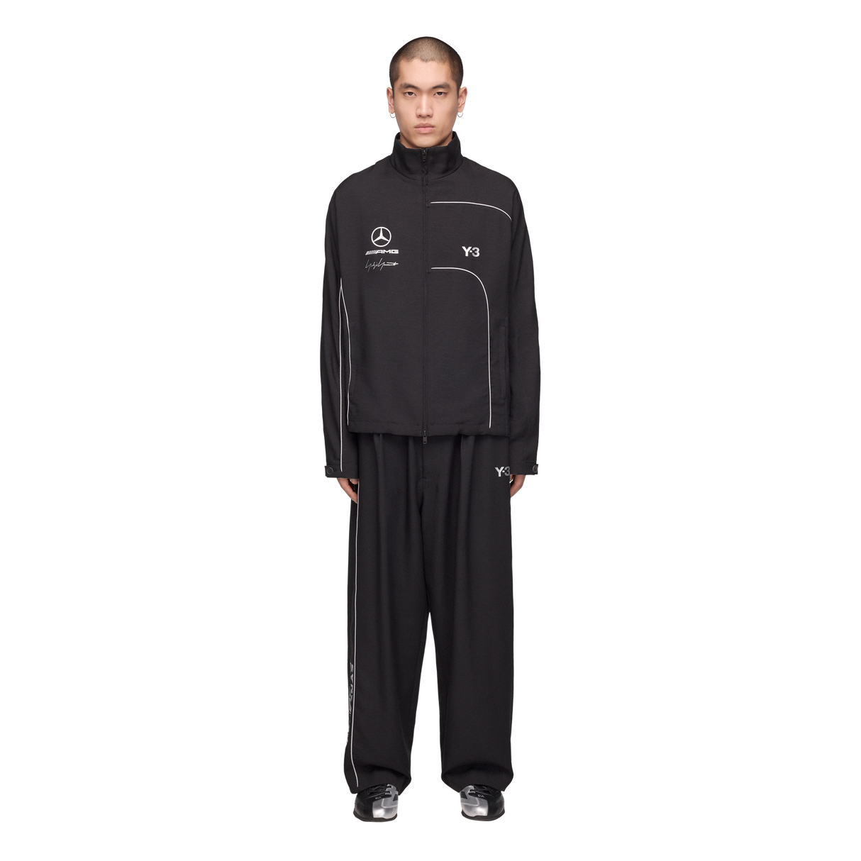 ADIDAS - Y-3 Mercedes - Amg Petronas Formula 1 Team Track Pants - Black - image 2