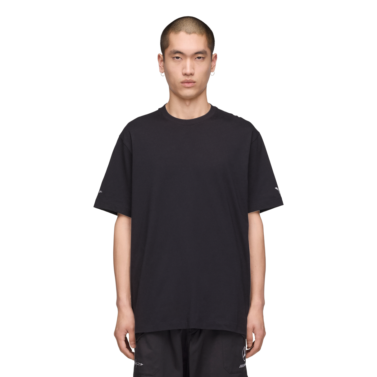 ADIDAS - Y-3 Mercedes - Amg Petronas Formula 1 Team Star Logo Short Sleeve Tee - Black - image 2