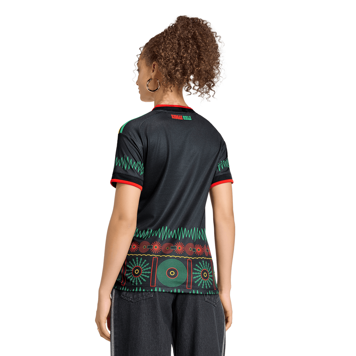 ADIDAS - Maglia Da Trasferta X Bob Marley Giamaica 26 - Donna - Black - image 4