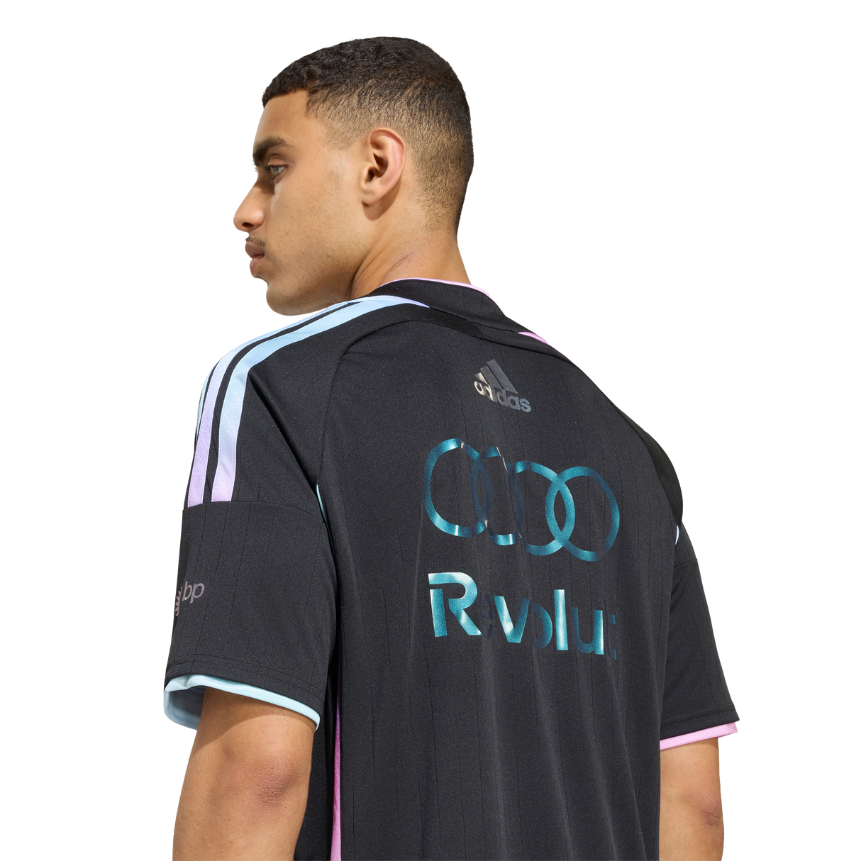 ADIDAS - Audi Revolut Formula One Team 2026 Teamgeist Authentic Driver Jersey - Uomo - Black - image 6