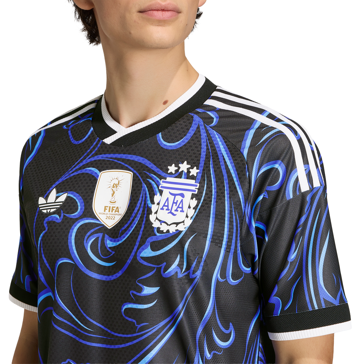 ADIDAS - Argentina 26 Away Authentic Jersey - Uomo - Black - image 3