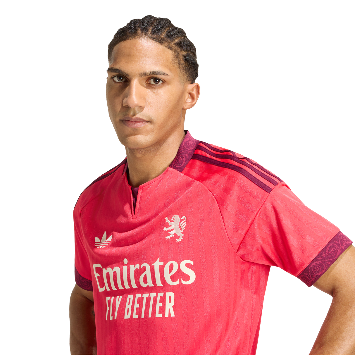 ADIDAS - Olympique Lyonnais 26/27 Away Jersey - Uomo - Pink - image 7