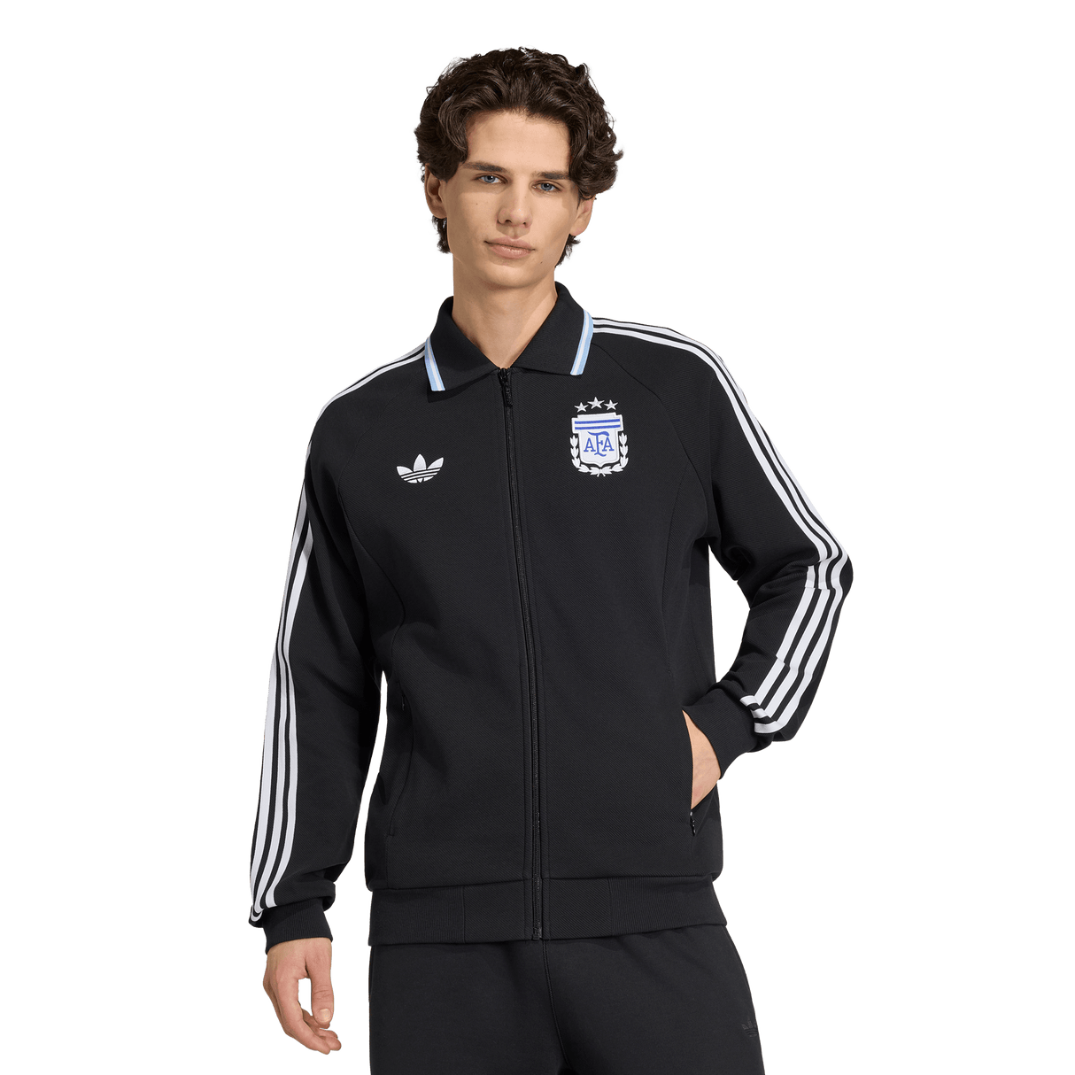 ADIDAS - Argentina Away Anthem Jacket - Uomo - Black - image 2