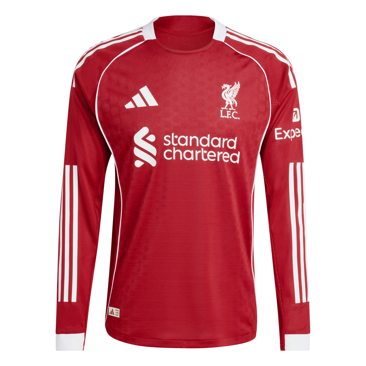 ADIDAS - Liverpool Fc 25/26 Home Authentic Jersey Longsleeve - Uomo - Black - image 1