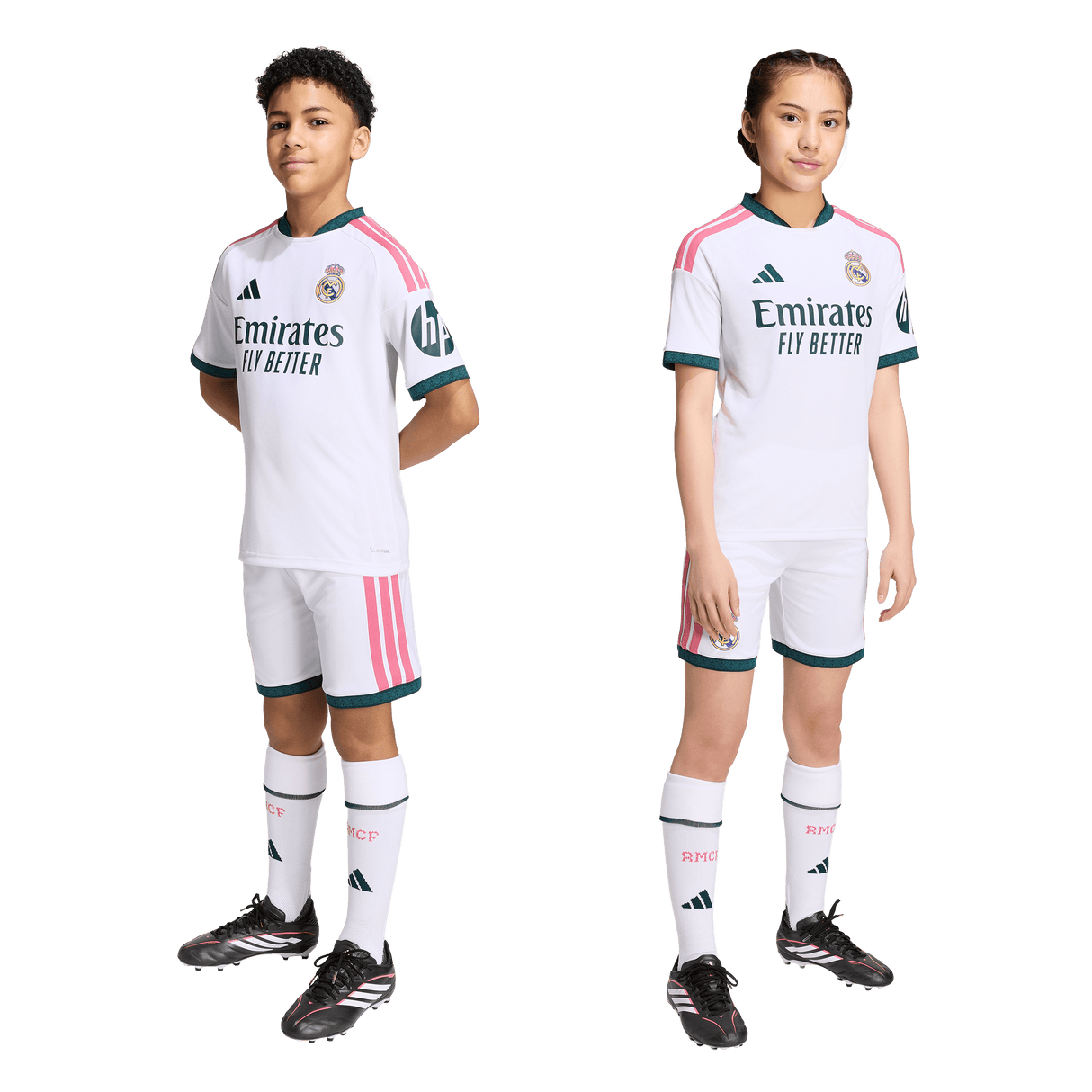 ADIDAS - Real Madrid 26/27 Home Kids Kit - White - image 9