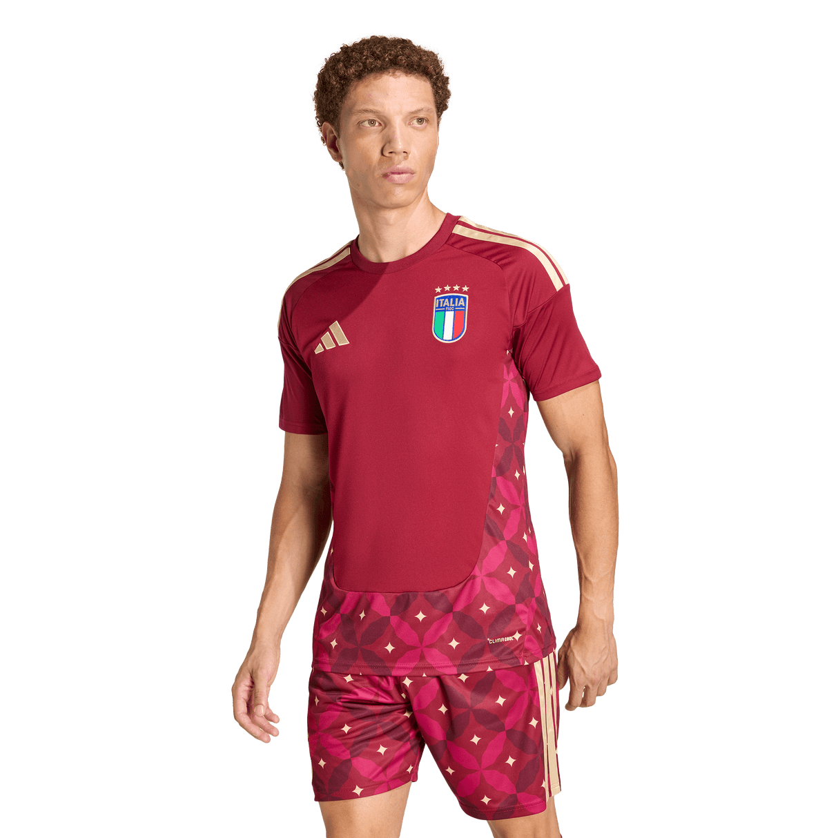 ADIDAS - Maglia Italia 26 Home Goalkeeper - Uomo - Burgundy - image 3