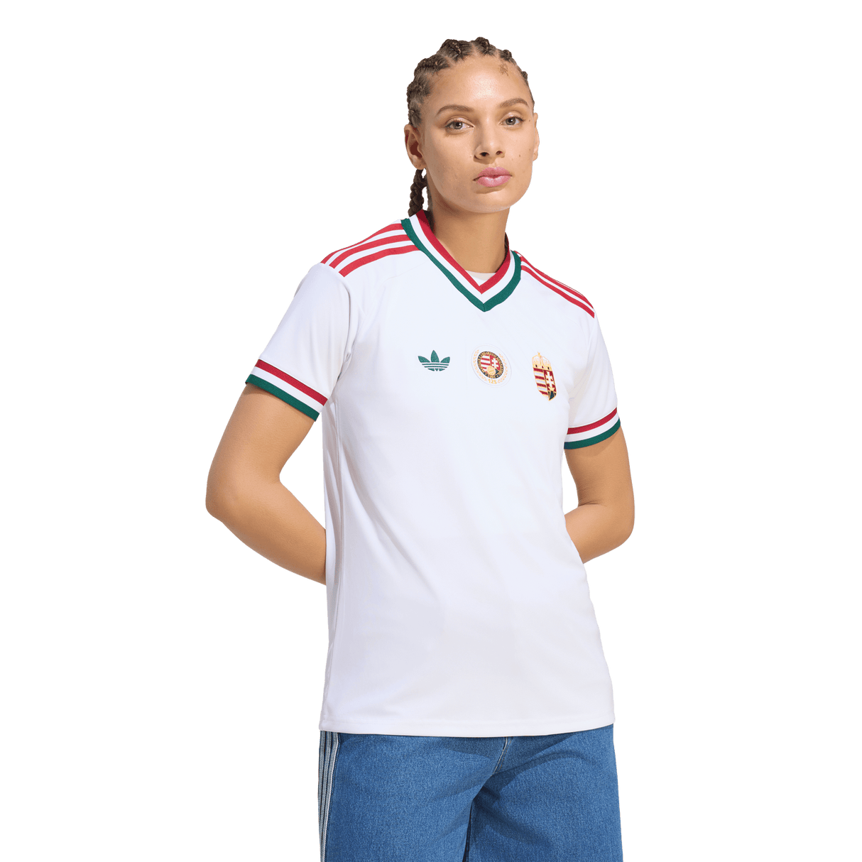 ADIDAS - Hungary 26 Away Jersey - Donna - White - image 3