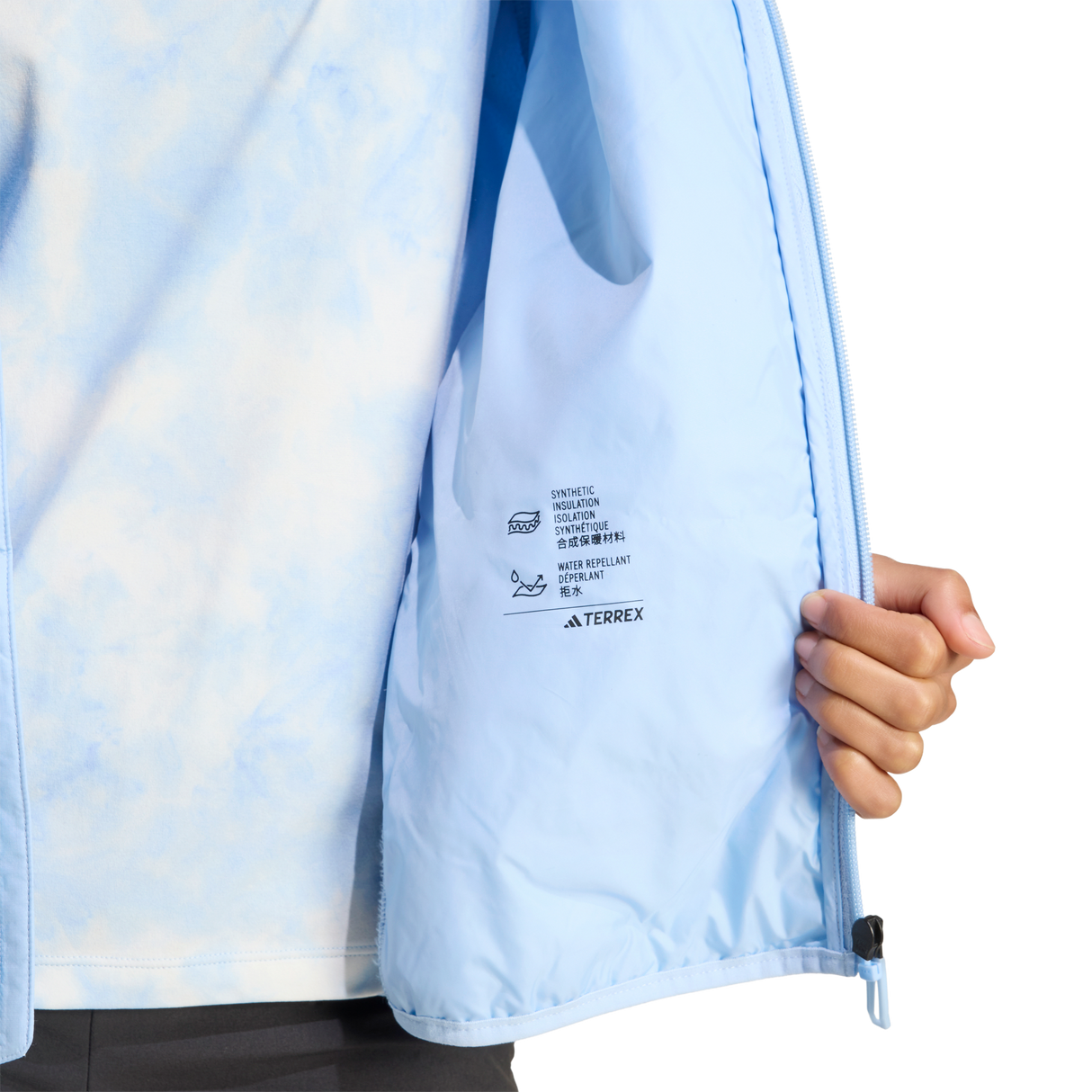 ADIDAS - TERREX Multi CLIMAWARM Insulated Hybrid Hooded Jacket - Donna - image 11