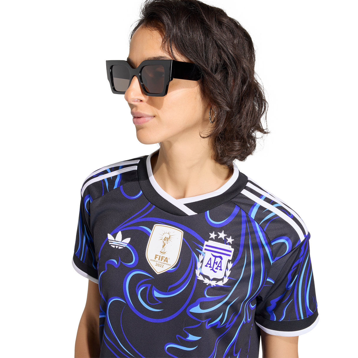 ADIDAS - Argentina 26 Away Jersey - Donna - Black - image 6