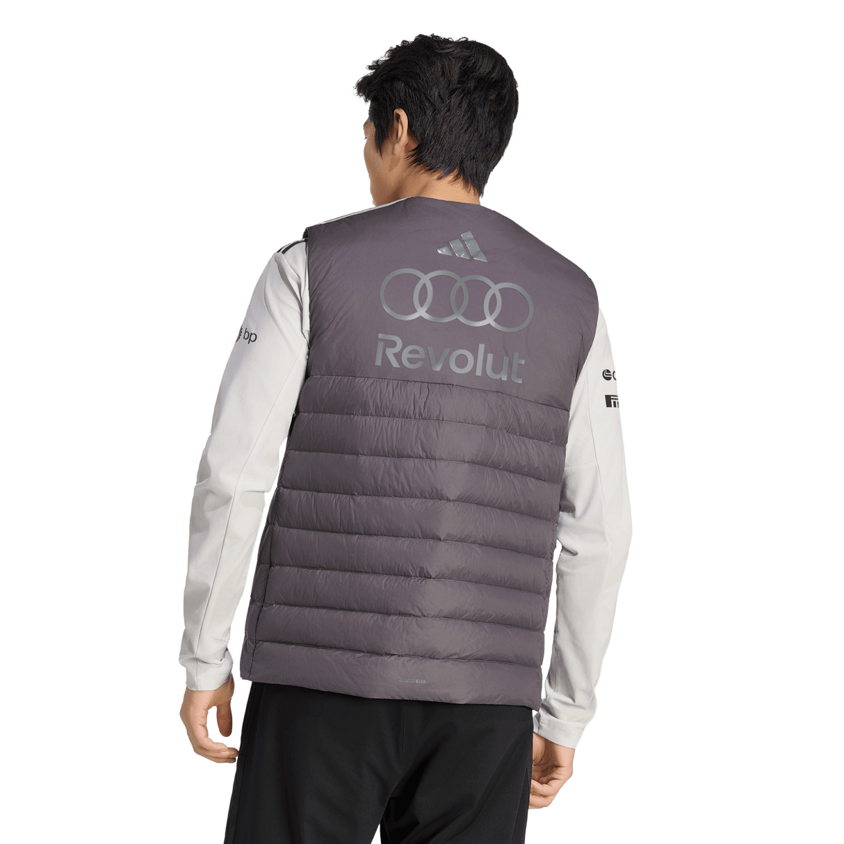 ADIDAS - Audi Revolut Formula One Team 2026 Engineers & Marketing Padded Vest - Uomo - Black - image 3