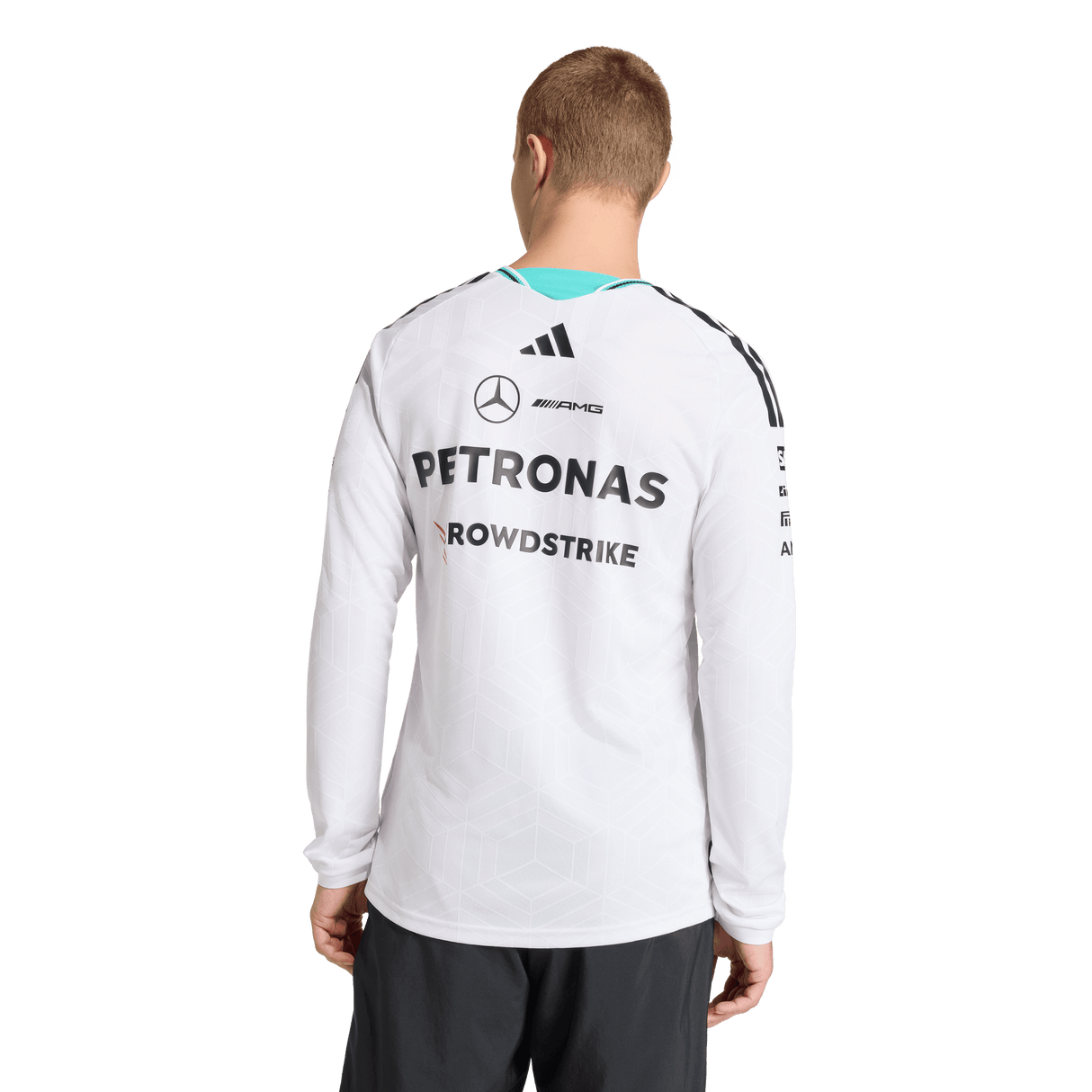 ADIDAS - Maglia Autentica A Maniche Lunghe Mercedes-Amg Petronas Formula 1 Team Driver - Uomo - image 3