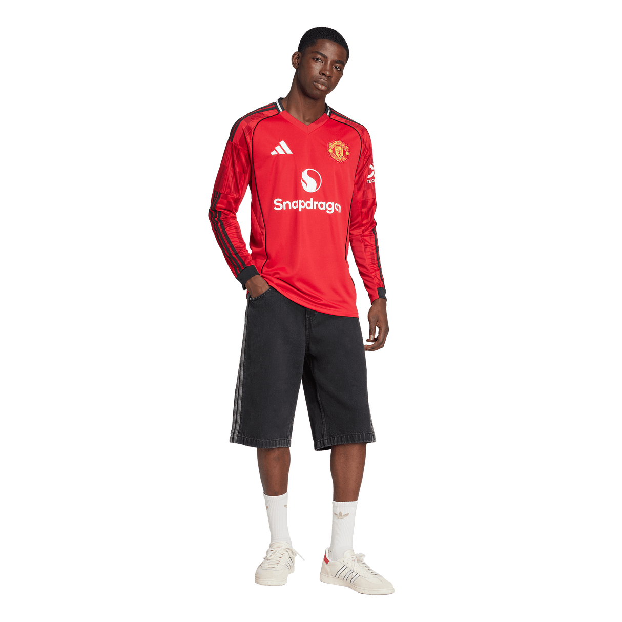 ADIDAS - Maglia Da Casa A Manica Lunga 25/26 Manchester United - Uomo - Red - image 5