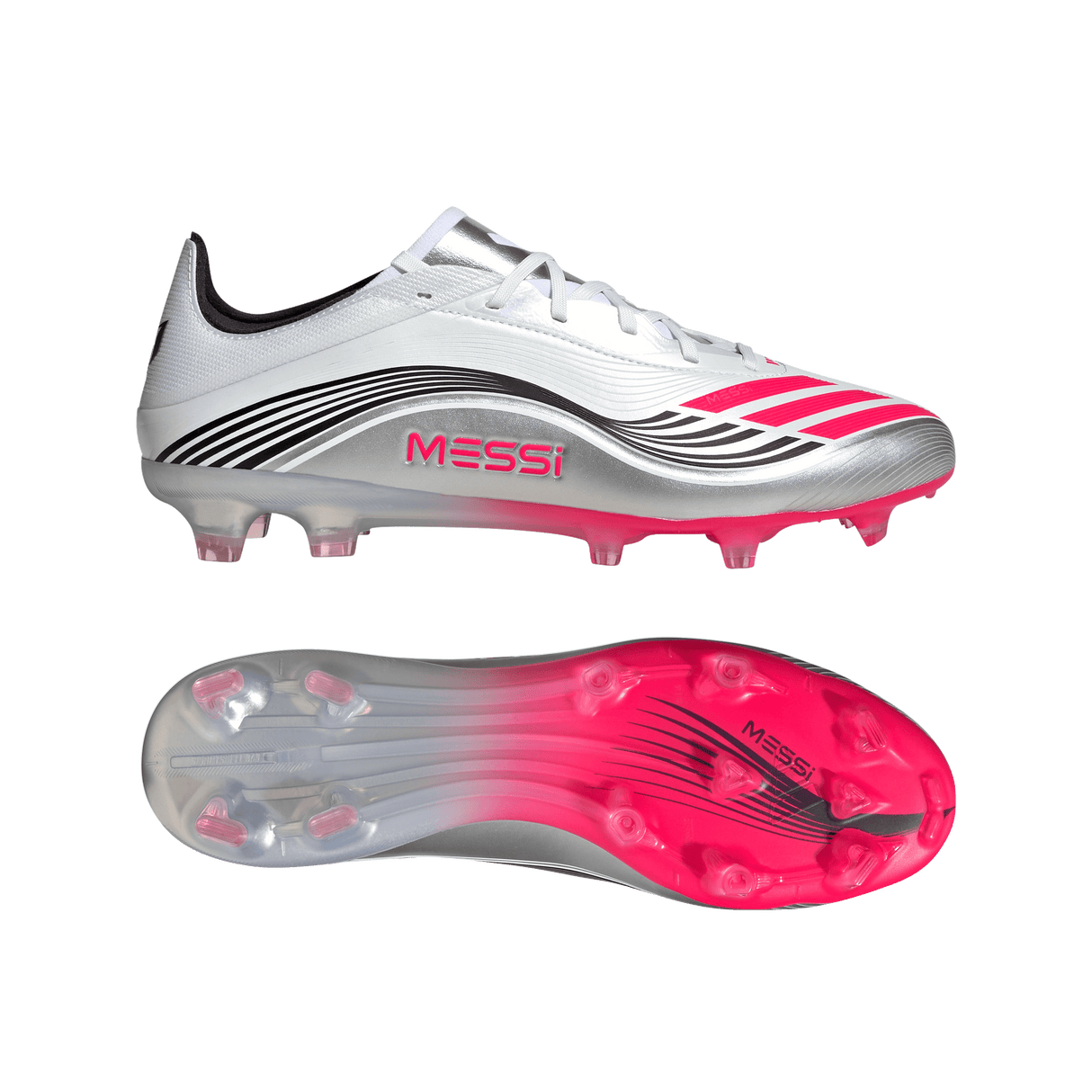 ADIDAS - Scarpe Da Calcio F50 Messi Pro Firm Ground - White - image 10