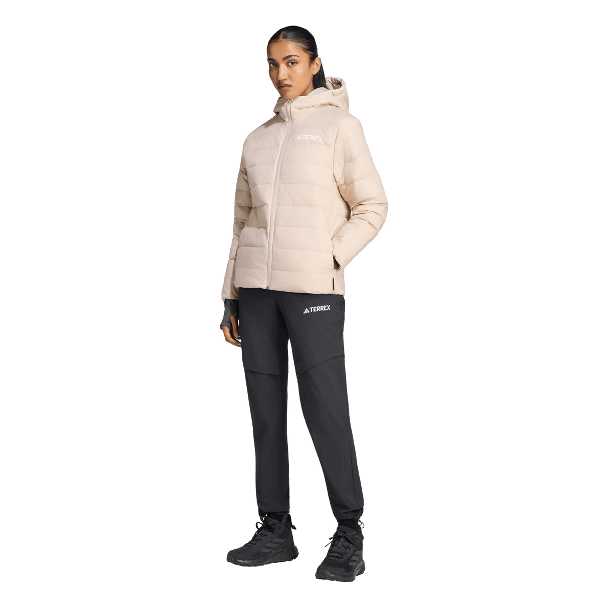 ADIDAS - TERREX Multi Essentials CLIMAWARM Light Down Hooded Jacket - Donna - image 10
