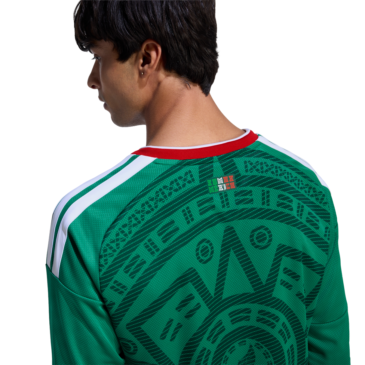 ADIDAS - Maglia Home Long Sleeve Mexico 26 - Uomo - Green - image 7
