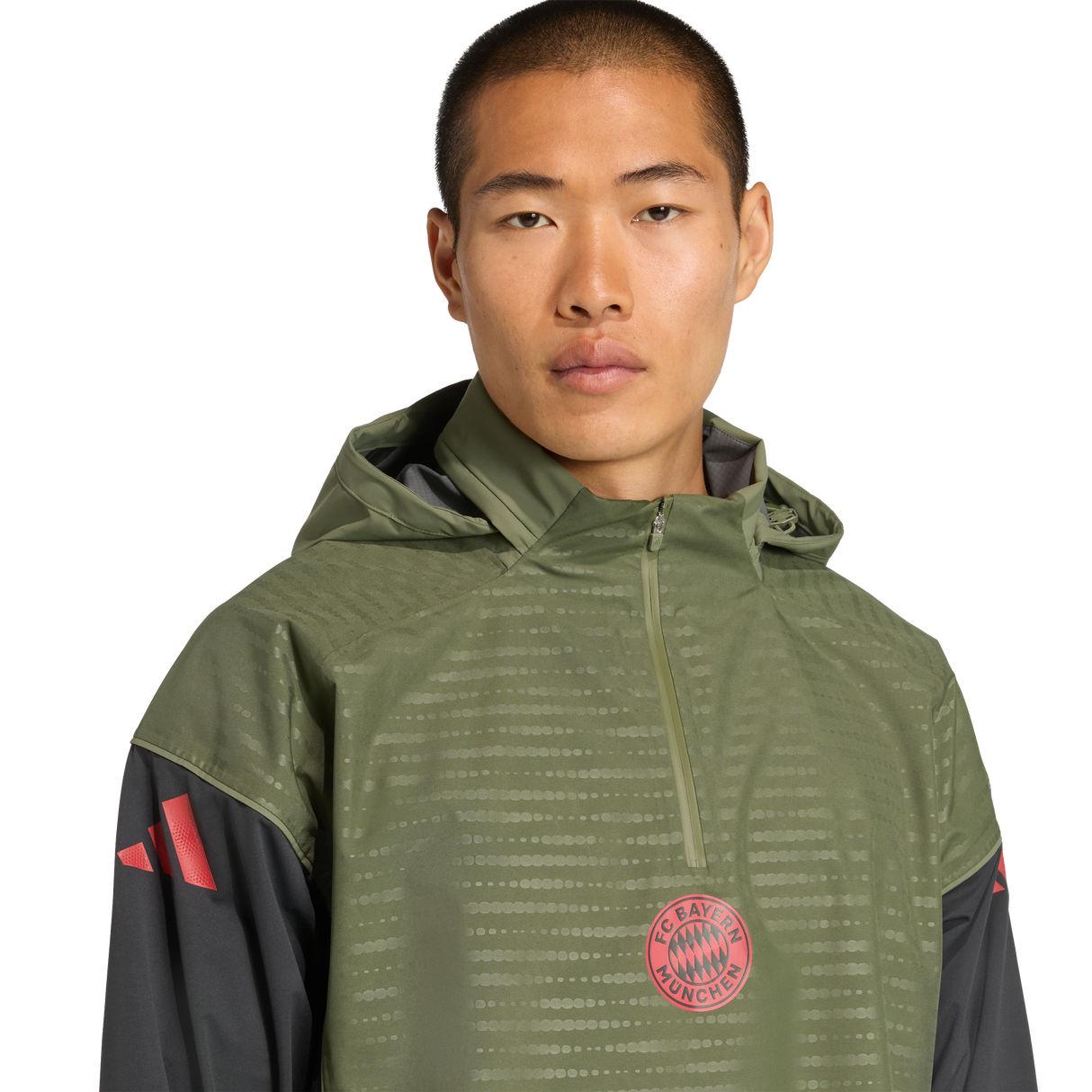 ADIDAS - Fc Bayern 2025/2026 Tiro25 European Pro Rain Top - Uomo - Green - image 7