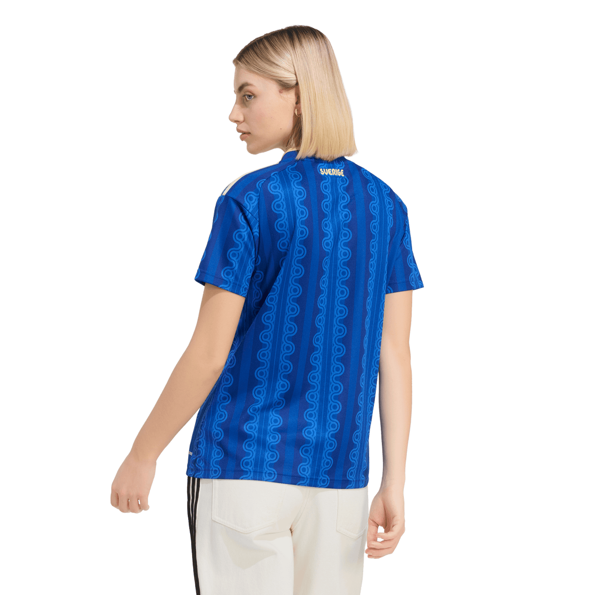 ADIDAS - Sweden 26 Away Jersey - Donna - Blue - image 4