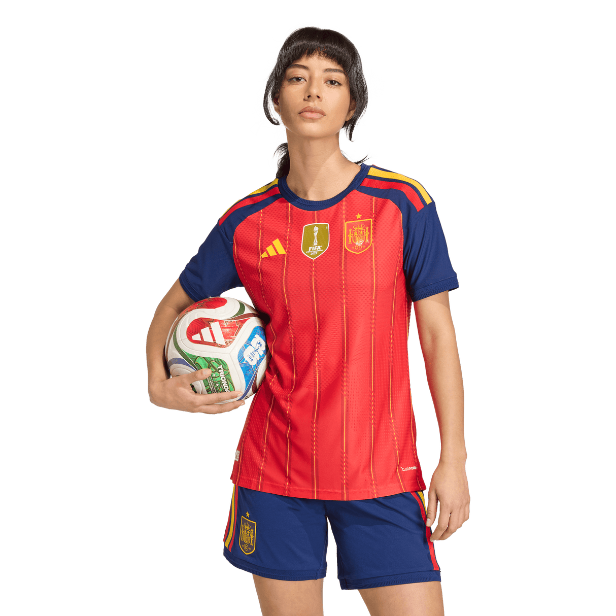 ADIDAS - Maglia Home Authentic Spain 26 - Donna - Red - image 3