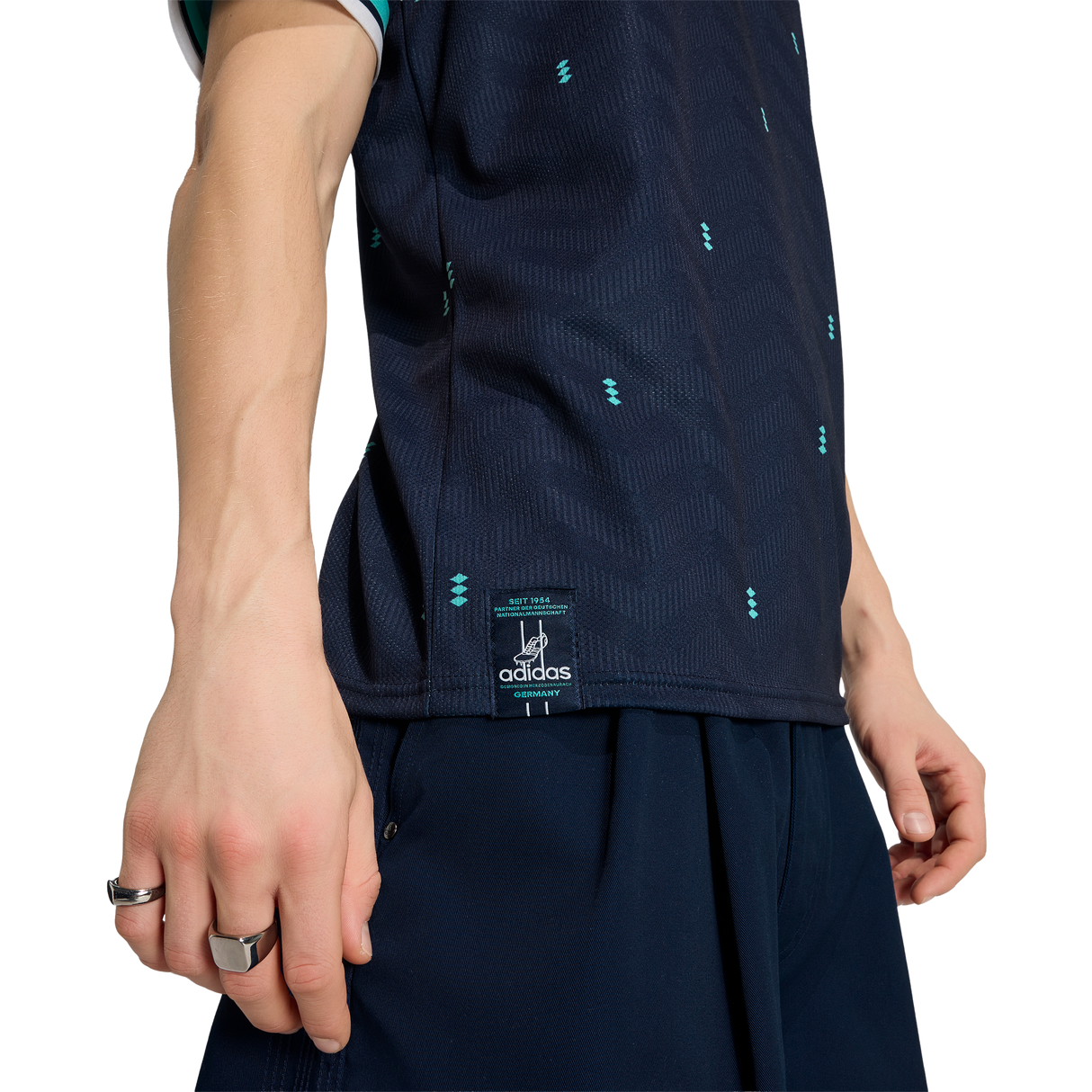 ADIDAS - Germany 26 Away Jersey - Uomo - Blue - image 7