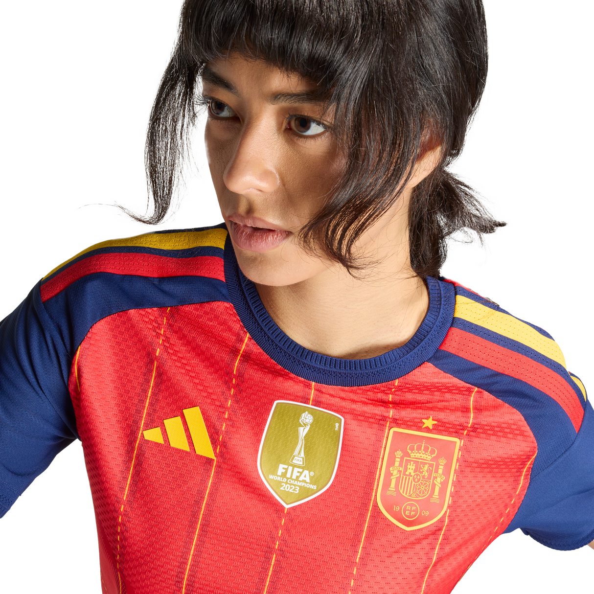 ADIDAS - Maglia Home Authentic Spain 26 - Donna - Red - image 7