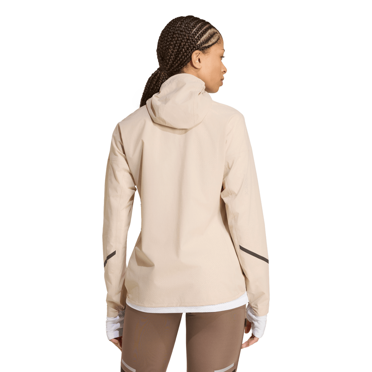 ADIDAS - Giacca TERREX Xperior 2.5 Layer Light CLIMAPROOF - Donna - Brown - image 3