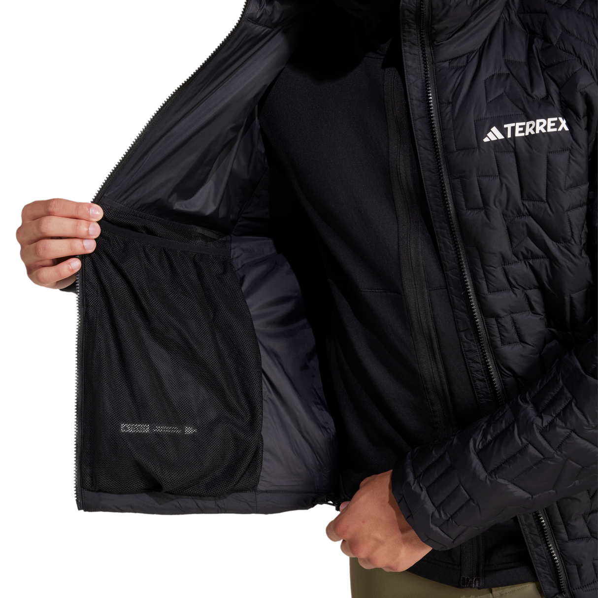 ADIDAS - Giacca TERREX Xperior Primaloft Loose Fill Insulated Hooded - Uomo - image 7