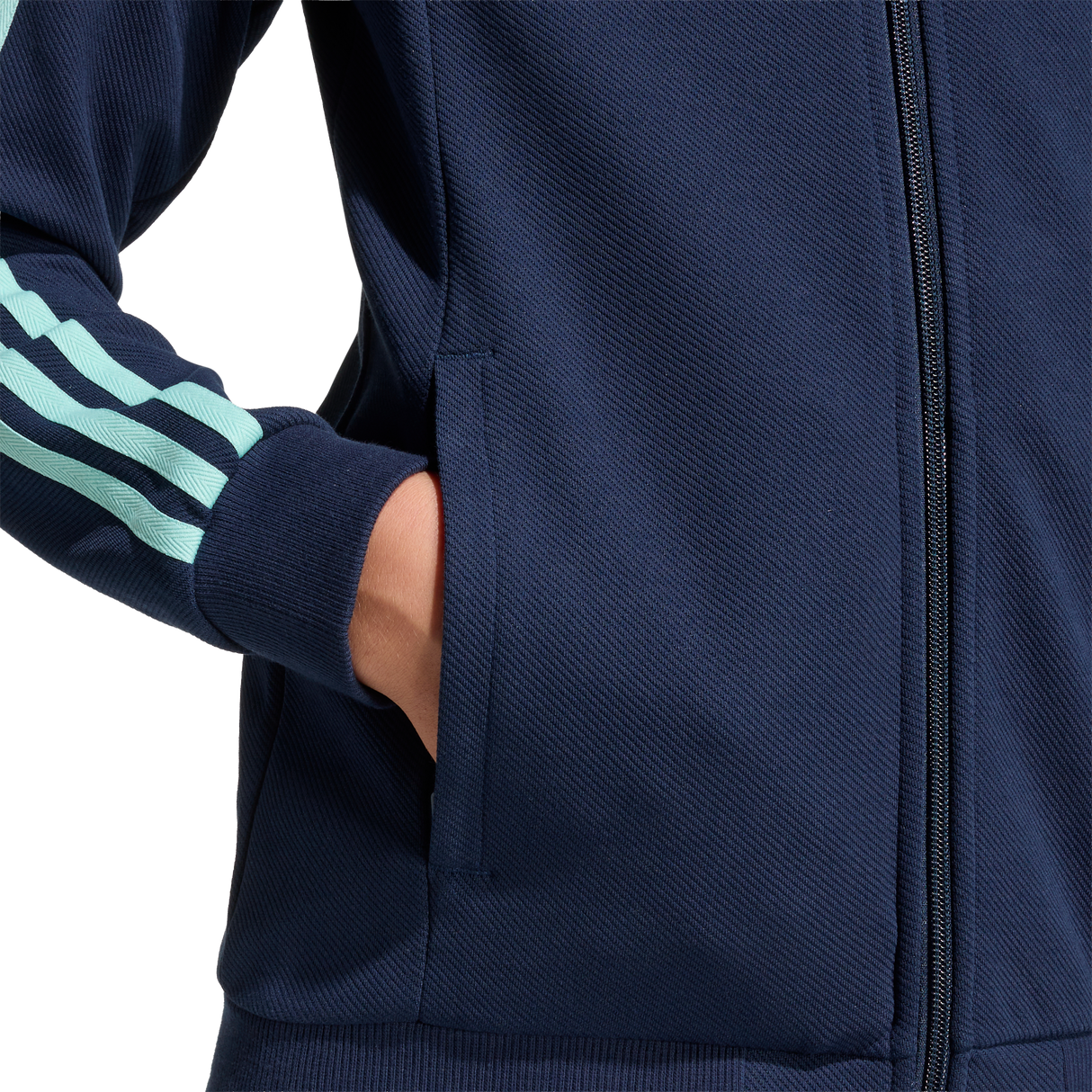 ADIDAS - Germany Away Anthem Jacket Kids - Blue - image 6